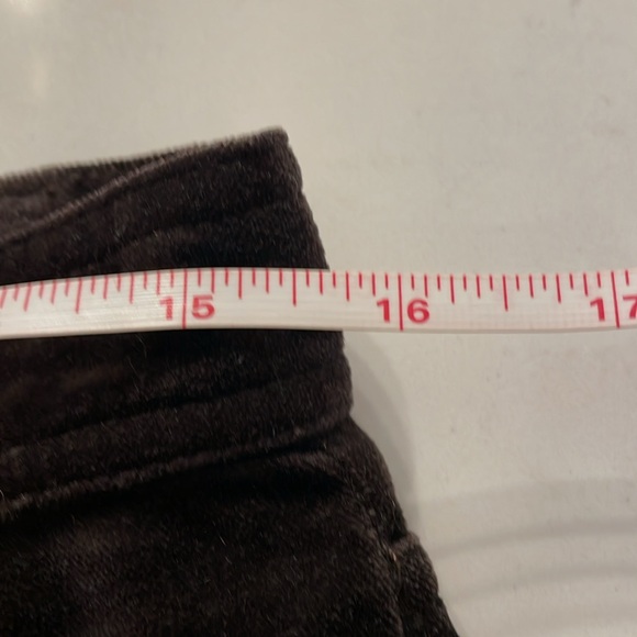 Michael Kors Black Velour Pant Size 6 - Picture 5 of 5